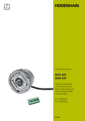 ECN 425 / EQN 437 Absolute Rotary Encoders with Tapered Shaft and Expanding Ring Coupling for Safety-Related Applications