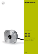 ROD 200 / ROD 700 / ROD 800 Incremental Angle Encoders with Integral Bearing for Separate Shaft Coupling